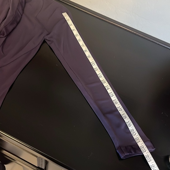 Yigal Azrouel silk jersey mermaid midi dress, eggplant color, sz Small/Medium - Picture 11 of 15